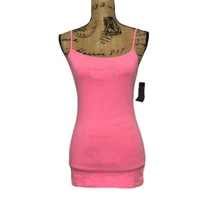 Pink Spaghetti Strap Casual Tank Top Juniors  M 7-9